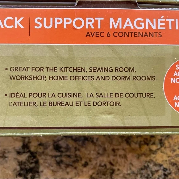 Magnetic Rack with Canisters - Picture 8 of 9